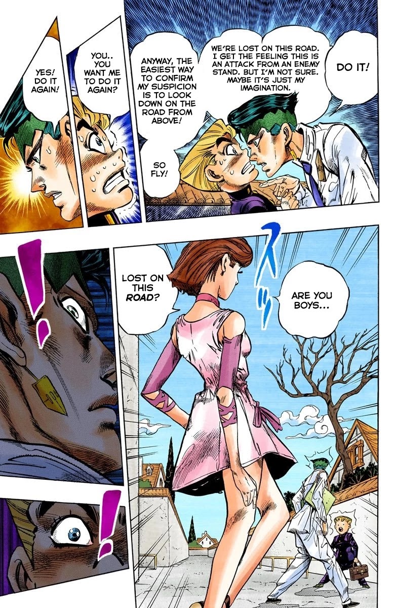 JoJo's Bizarre Adventure Part 4 - Diamond is Unbreakable (Official Colored) Chapter 66 page 4 - Chapter 66: Kishibe Rohan's Adventure - Part 2