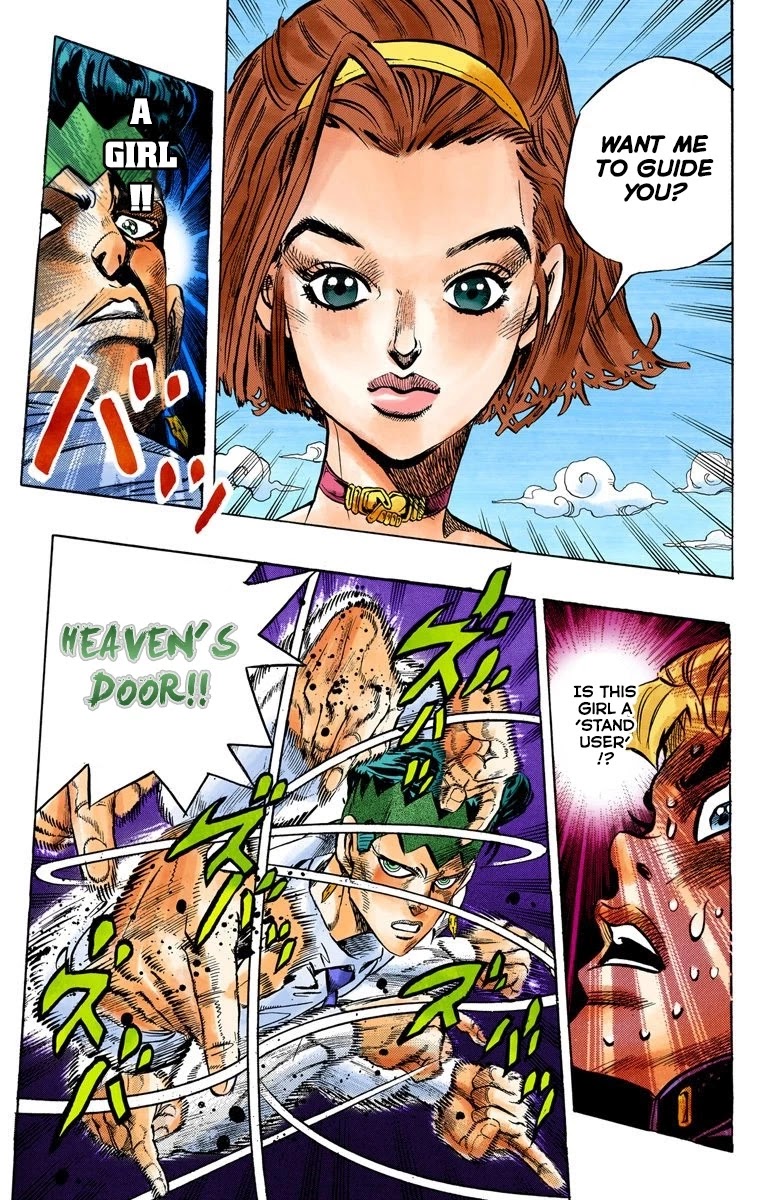 JoJo's Bizarre Adventure Part 4 - Diamond is Unbreakable (Official Colored) Chapter 66 page 6 - Chapter 66: Kishibe Rohan's Adventure - Part 2