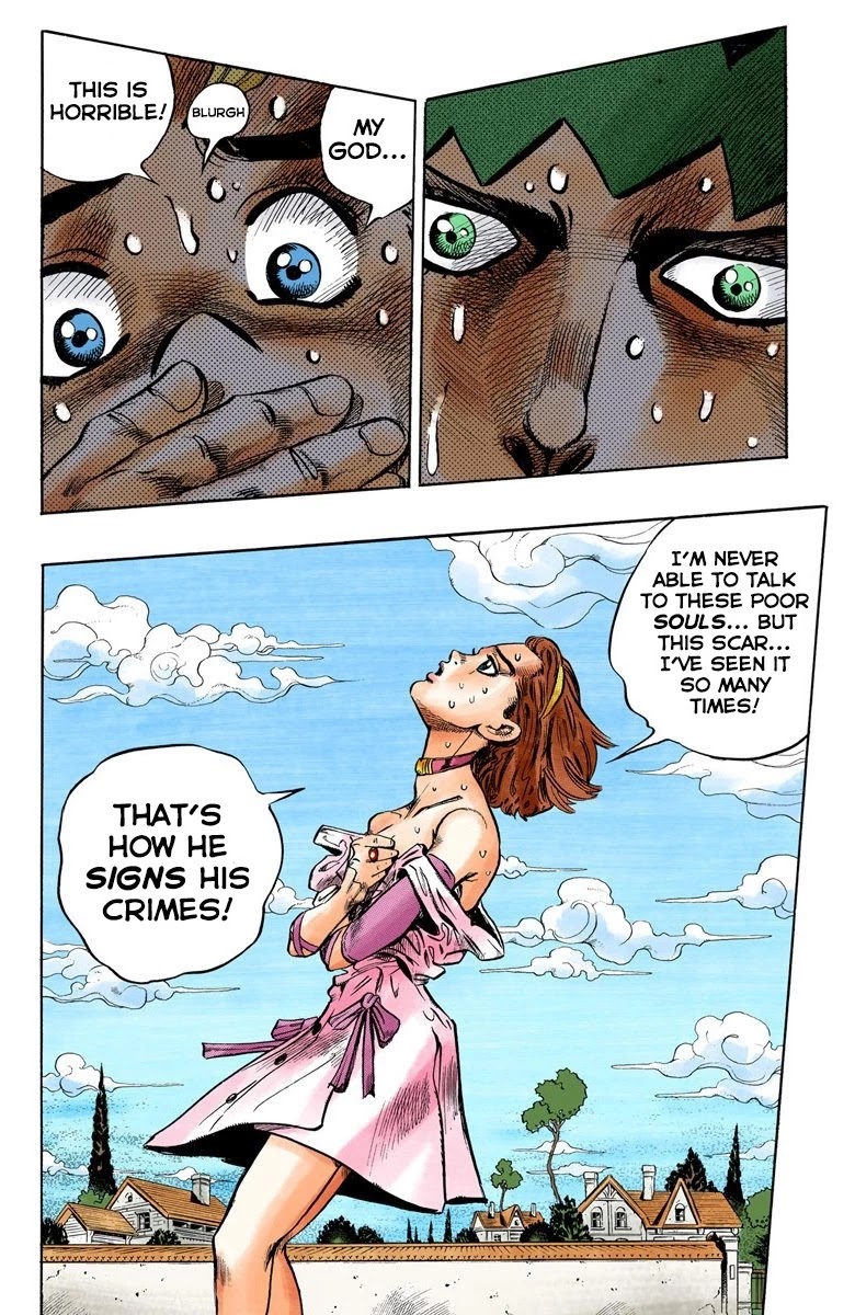 JoJo's Bizarre Adventure Part 4 - Diamond is Unbreakable (Official Colored) Chapter 67 page 17 - Chapter 67: Kishibe Rohan's Adventure - Part 3