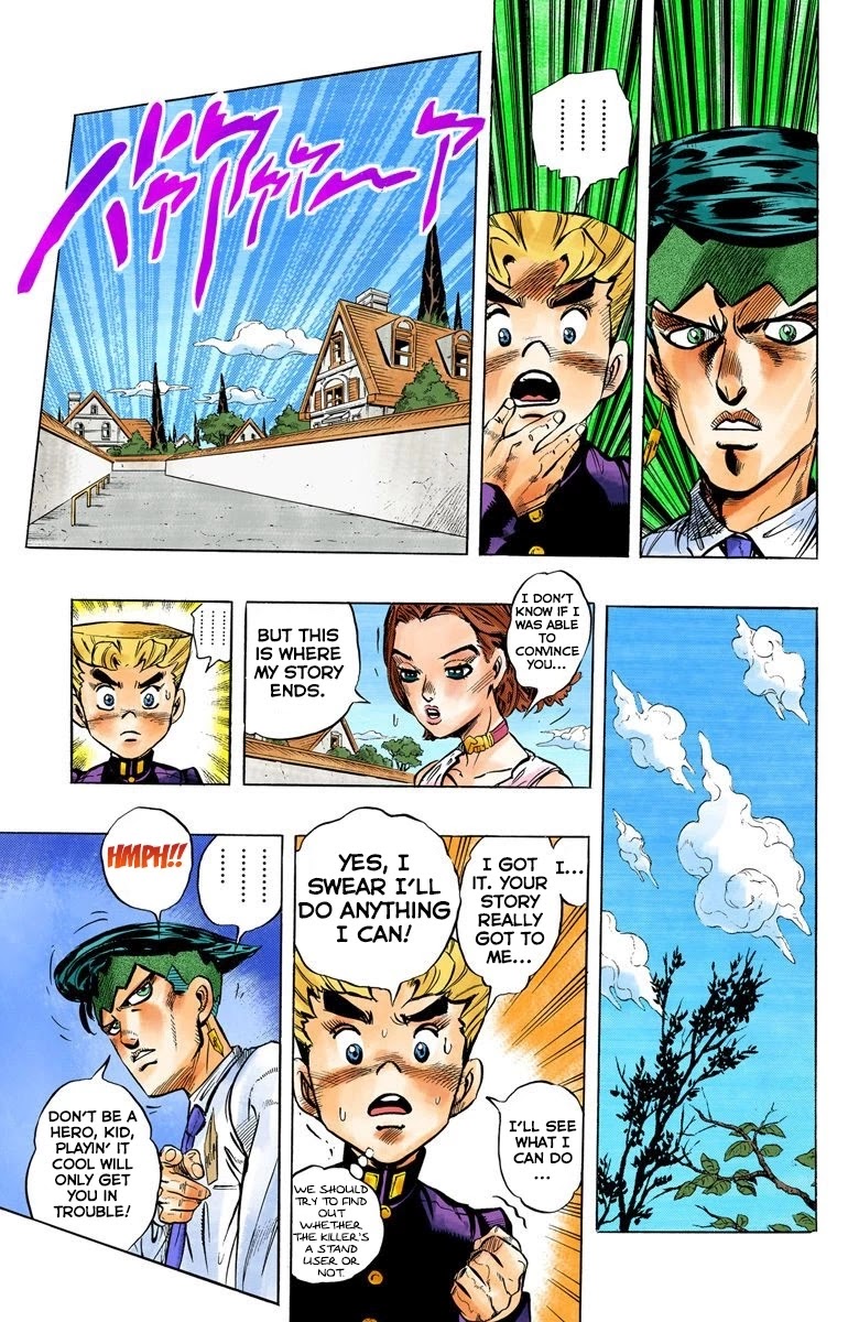 JoJo's Bizarre Adventure Part 4 - Diamond is Unbreakable (Official Colored) Chapter 67 page 20 - Chapter 67: Kishibe Rohan's Adventure - Part 3