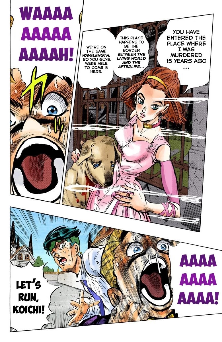 JoJo's Bizarre Adventure Part 4 - Diamond is Unbreakable (Official Colored) Chapter 67 page 5 - Chapter 67: Kishibe Rohan's Adventure - Part 3