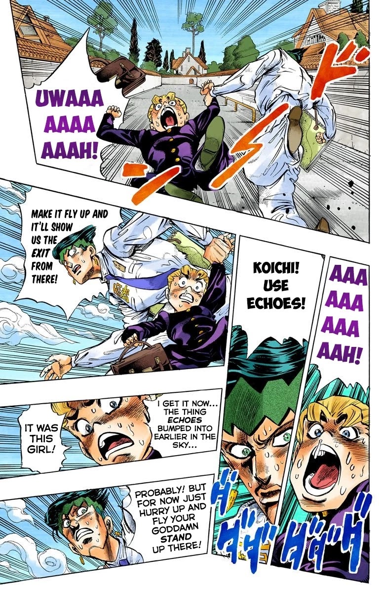 JoJo's Bizarre Adventure Part 4 - Diamond is Unbreakable (Official Colored) Chapter 67 page 6 - Chapter 67: Kishibe Rohan's Adventure - Part 3