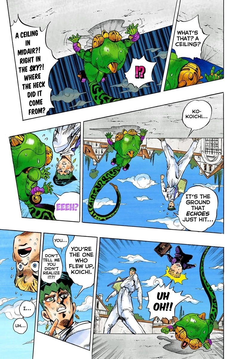 JoJo's Bizarre Adventure Part 4 - Diamond is Unbreakable (Official Colored) Chapter 67 page 8 - Chapter 67: Kishibe Rohan's Adventure - Part 3