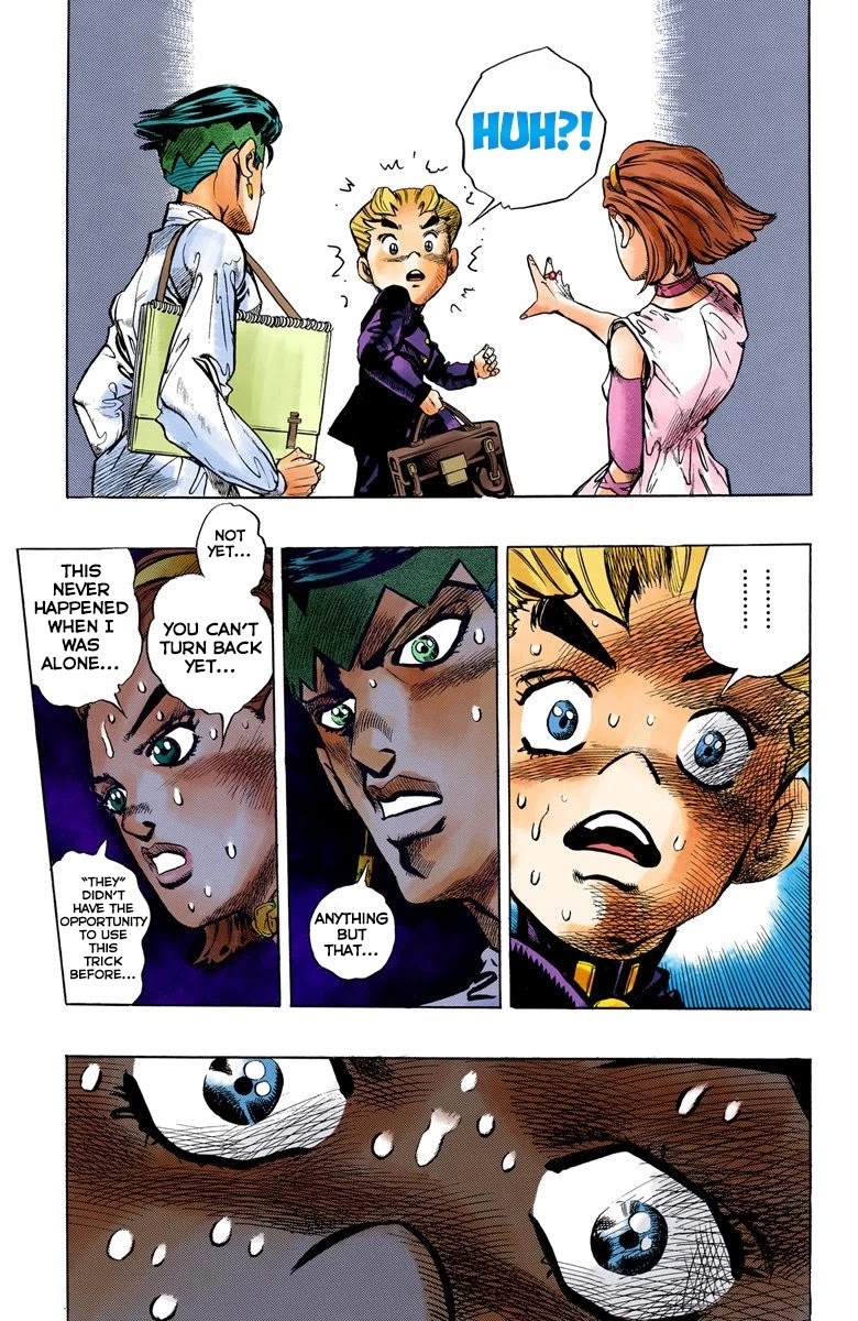 JoJo's Bizarre Adventure Part 4 - Diamond is Unbreakable (Official Colored) Chapter 68 page 12 - Chapter 68: Kishibe Rohan's Adventure - Part 4
