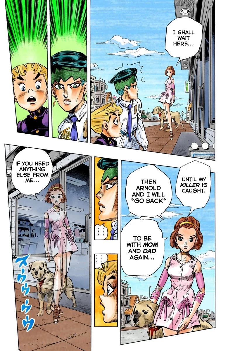 JoJo's Bizarre Adventure Part 4 - Diamond is Unbreakable (Official Colored) Chapter 68 page 17 - Chapter 68: Kishibe Rohan's Adventure - Part 4