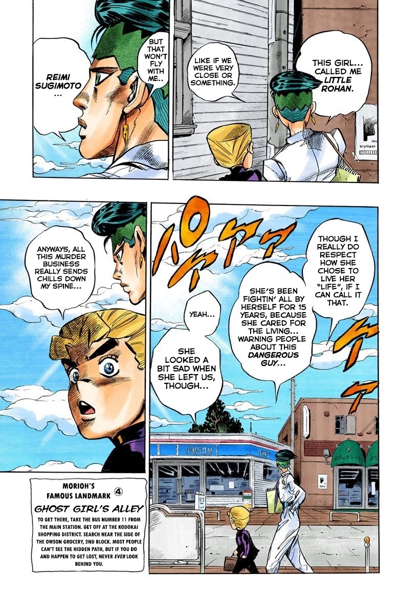 JoJo's Bizarre Adventure Part 4 - Diamond is Unbreakable (Official Colored) Chapter 68 page 19 - Chapter 68: Kishibe Rohan's Adventure - Part 4