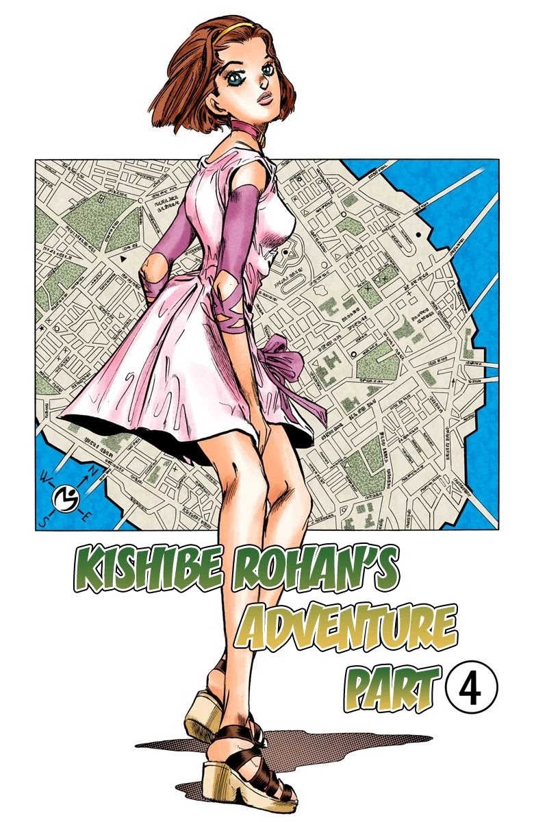JoJo's Bizarre Adventure Part 4 - Diamond is Unbreakable (Official Colored) Chapter 68 page 2 - Chapter 68: Kishibe Rohan's Adventure - Part 4