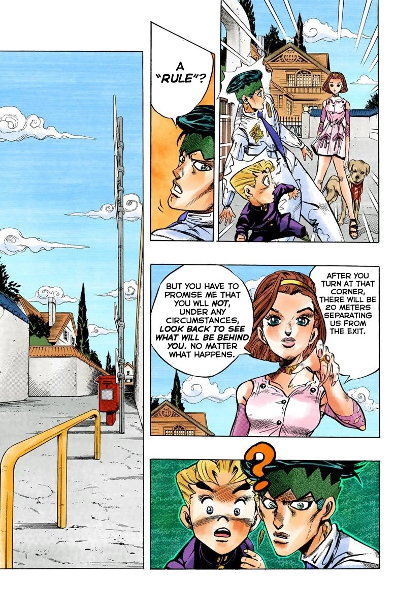 JoJo's Bizarre Adventure Part 4 - Diamond is Unbreakable (Official Colored) Chapter 68 page 4 - Chapter 68: Kishibe Rohan's Adventure - Part 4