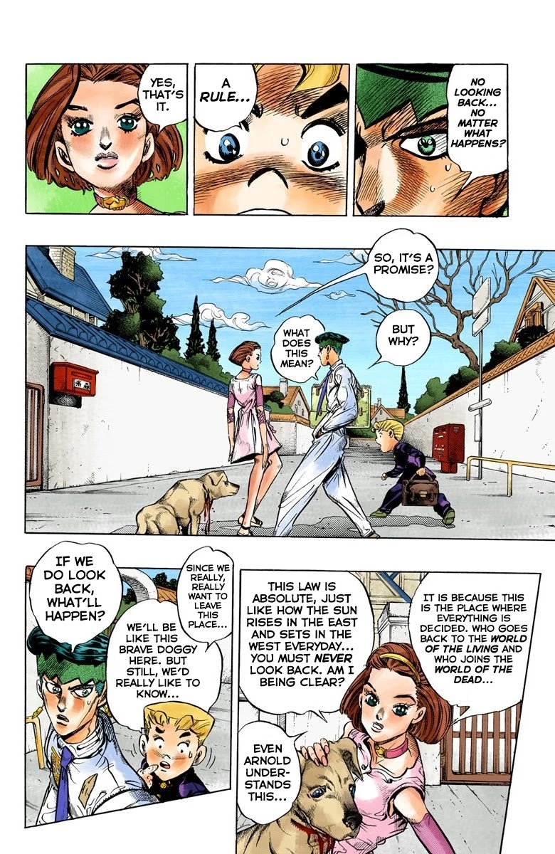 JoJo's Bizarre Adventure Part 4 - Diamond is Unbreakable (Official Colored) Chapter 68 page 5 - Chapter 68: Kishibe Rohan's Adventure - Part 4