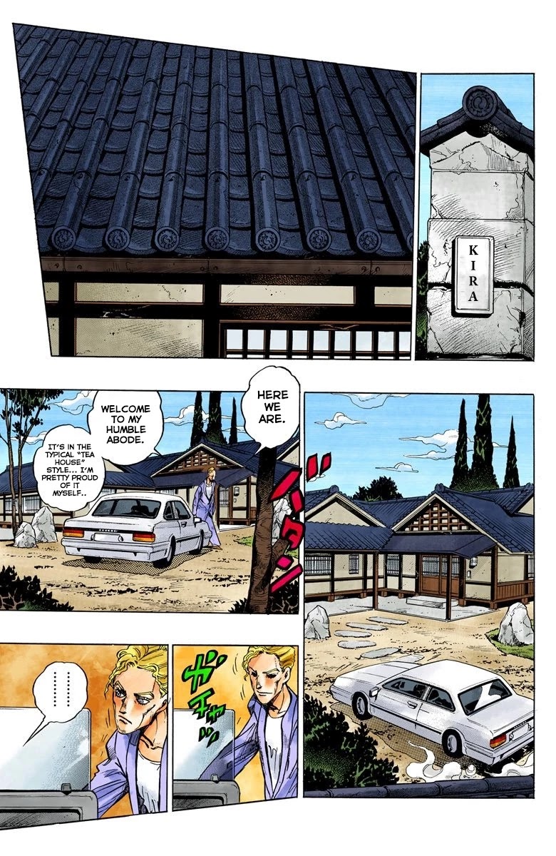 JoJo's Bizarre Adventure Part 4 - Diamond is Unbreakable (Official Colored) Chapter 69 page 10 - Chapter 69: Kishibe Rohan's Adventure - Part 5