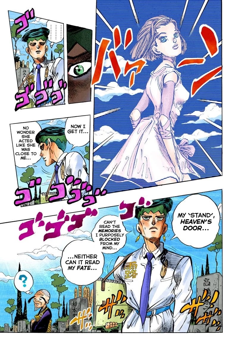 JoJo's Bizarre Adventure Part 4 - Diamond is Unbreakable (Official Colored) Chapter 69 page 20 - Chapter 69: Kishibe Rohan's Adventure - Part 5