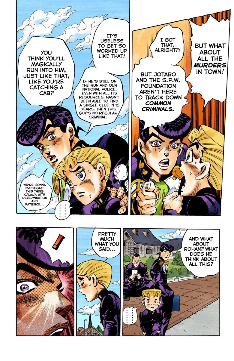 JoJo's Bizarre Adventure Part 4 - Diamond is Unbreakable (Official Colored) Chapter 69 page 5 - Chapter 69: Kishibe Rohan's Adventure - Part 5