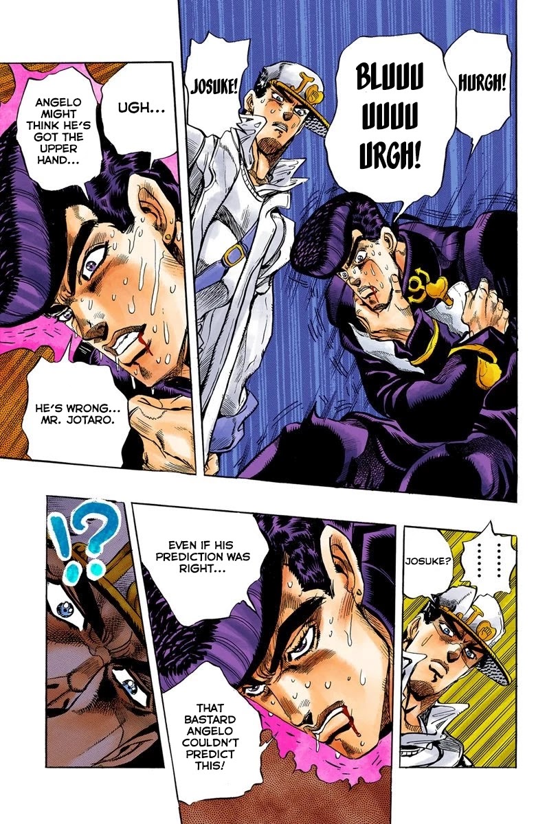 JoJo's Bizarre Adventure Part 4 - Diamond is Unbreakable (Official Colored) Chapter 7 page 10 - Chapter 7: Josuke Higashikata Meets Angelo! - Part 4