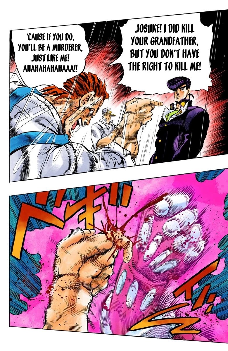JoJo's Bizarre Adventure Part 4 - Diamond is Unbreakable (Official Colored) Chapter 7 page 17 - Chapter 7: Josuke Higashikata Meets Angelo! - Part 4