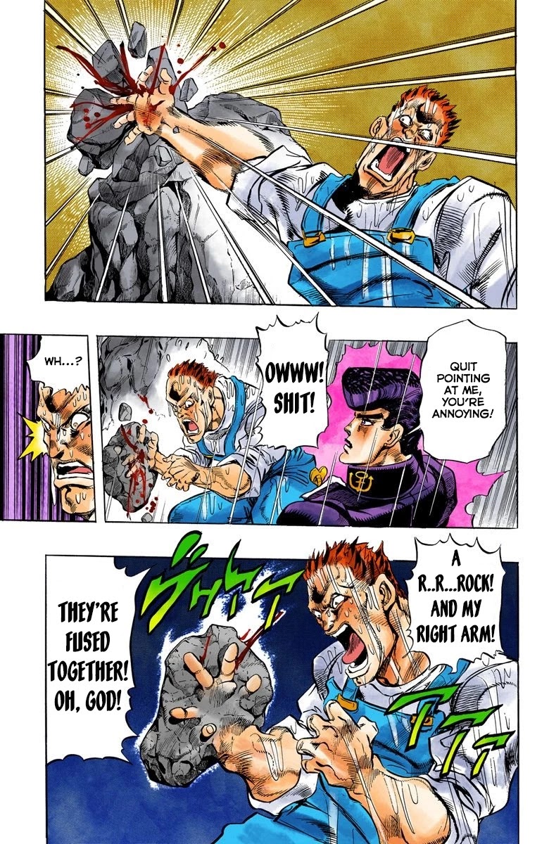 JoJo's Bizarre Adventure Part 4 - Diamond is Unbreakable (Official Colored) Chapter 7 page 18 - Chapter 7: Josuke Higashikata Meets Angelo! - Part 4