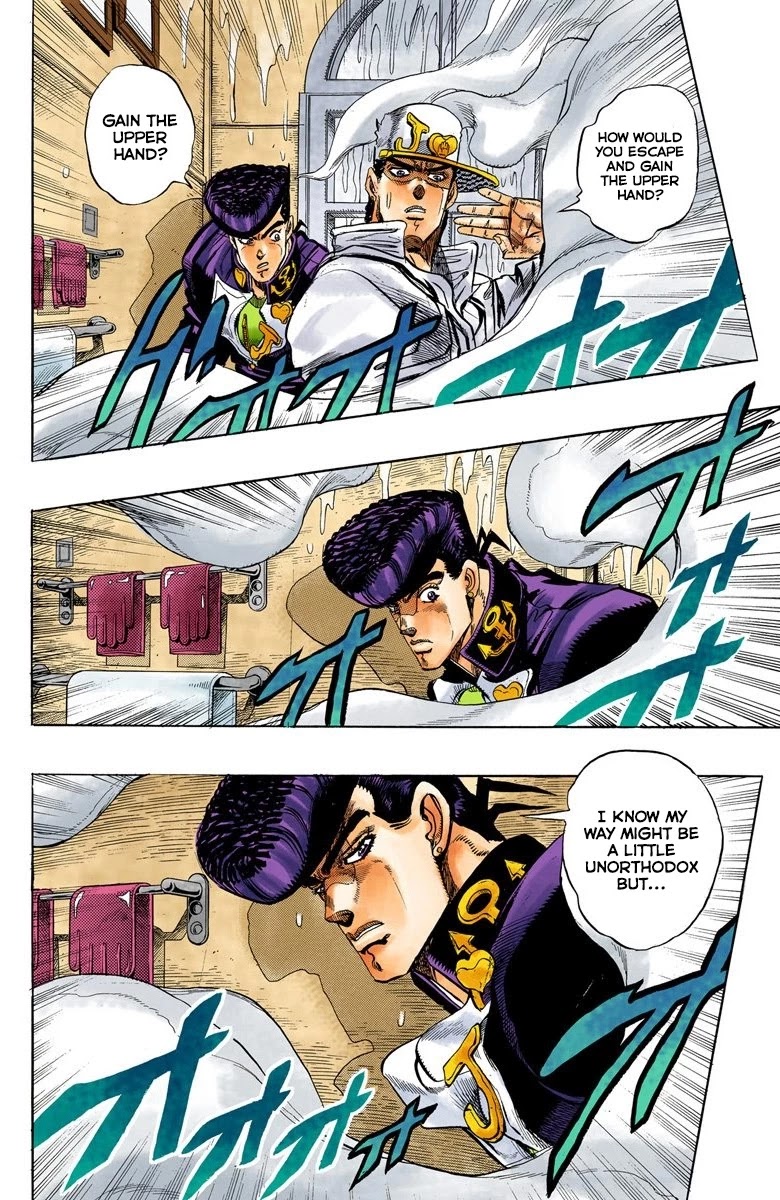 JoJo's Bizarre Adventure Part 4 - Diamond is Unbreakable (Official Colored) Chapter 7 page 5 - Chapter 7: Josuke Higashikata Meets Angelo! - Part 4