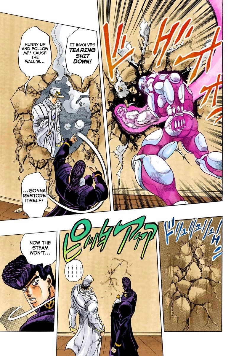 JoJo's Bizarre Adventure Part 4 - Diamond is Unbreakable (Official Colored) Chapter 7 page 6 - Chapter 7: Josuke Higashikata Meets Angelo! - Part 4