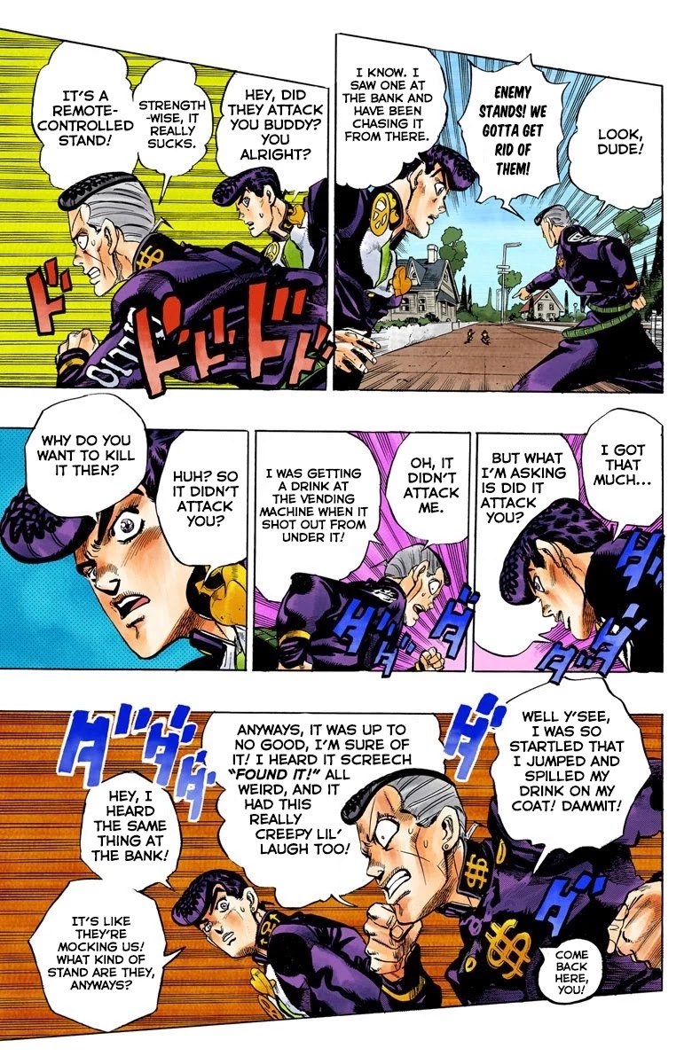 JoJo's Bizarre Adventure Part 4 - Diamond is Unbreakable (Official Colored) Chapter 70 page 12 - Chapter 70: Shigeshi's Harvest - Part 1