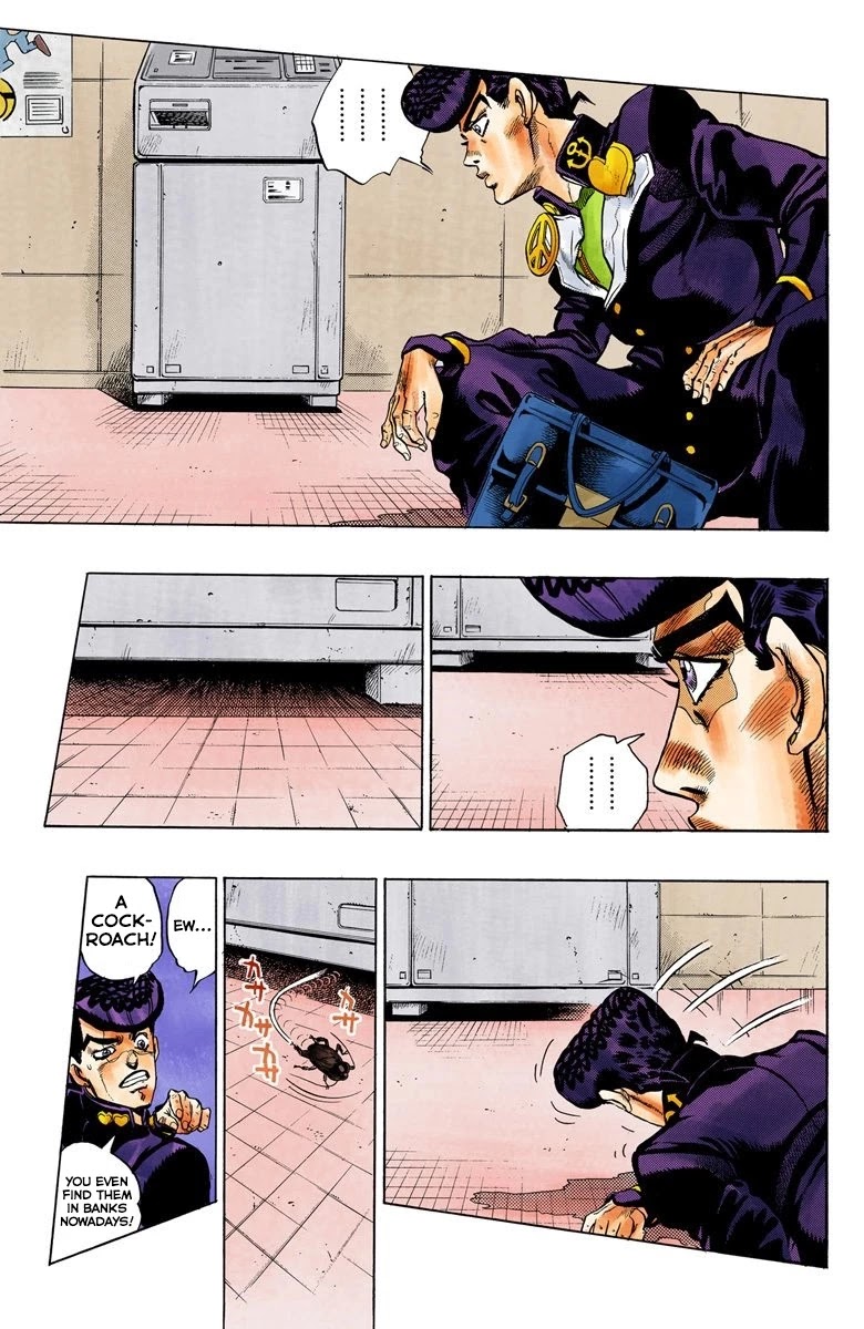 JoJo's Bizarre Adventure Part 4 - Diamond is Unbreakable (Official Colored) Chapter 70 page 6 - Chapter 70: Shigeshi's Harvest - Part 1