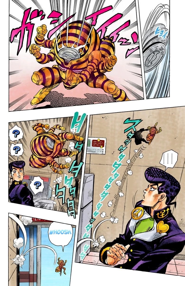 JoJo's Bizarre Adventure Part 4 - Diamond is Unbreakable (Official Colored) Chapter 70 page 9 - Chapter 70: Shigeshi's Harvest - Part 1