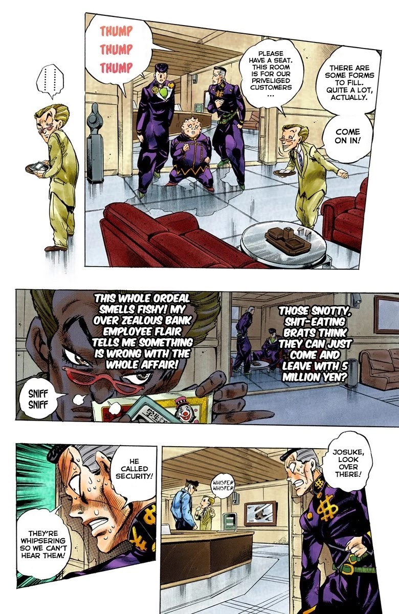 JoJo's Bizarre Adventure Part 4 - Diamond is Unbreakable (Official Colored) Chapter 73 page 5 - Chapter 73: Shigeshi's Harvest - Part 4