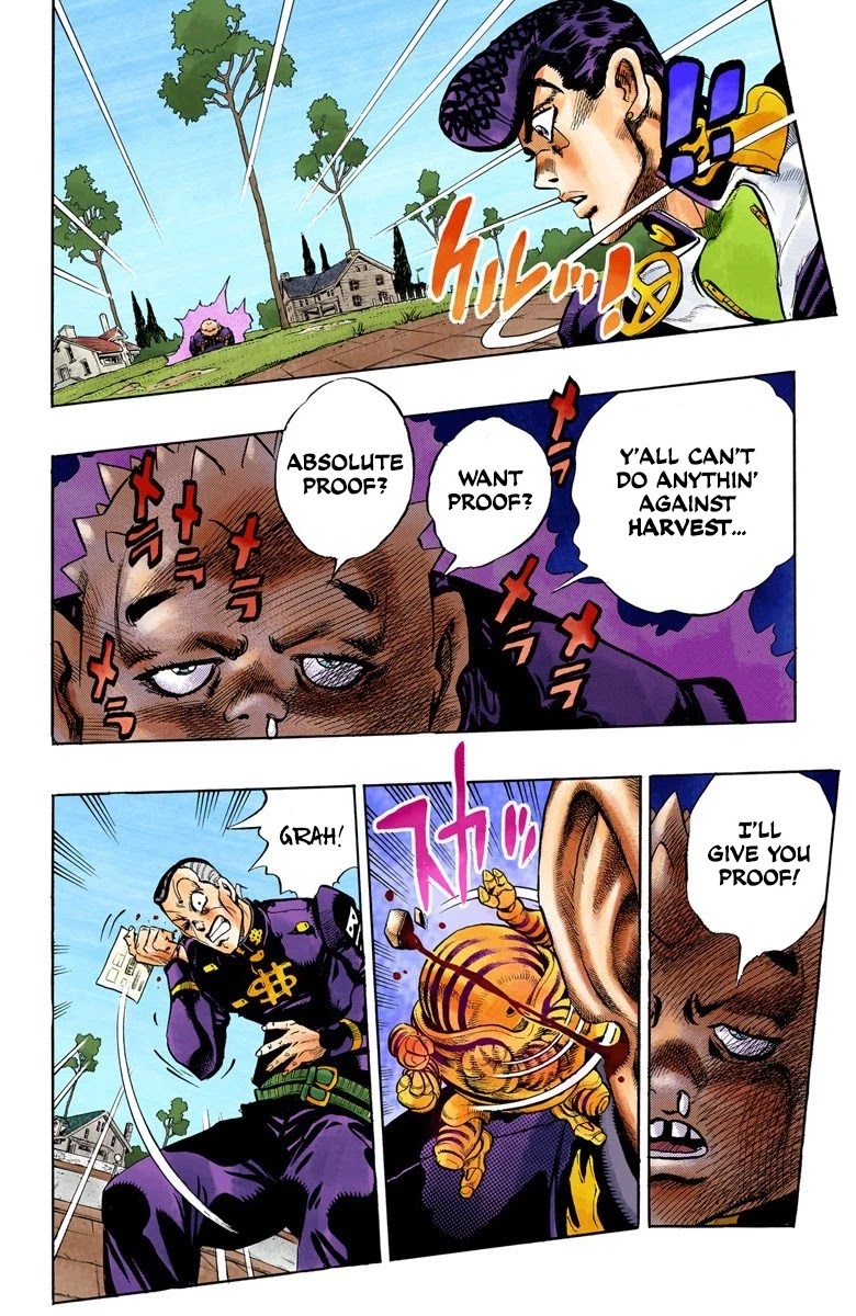JoJo's Bizarre Adventure Part 4 - Diamond is Unbreakable (Official Colored) Chapter 74 page 11 - Chapter 74: Shigeshi's Harvest - Part 5