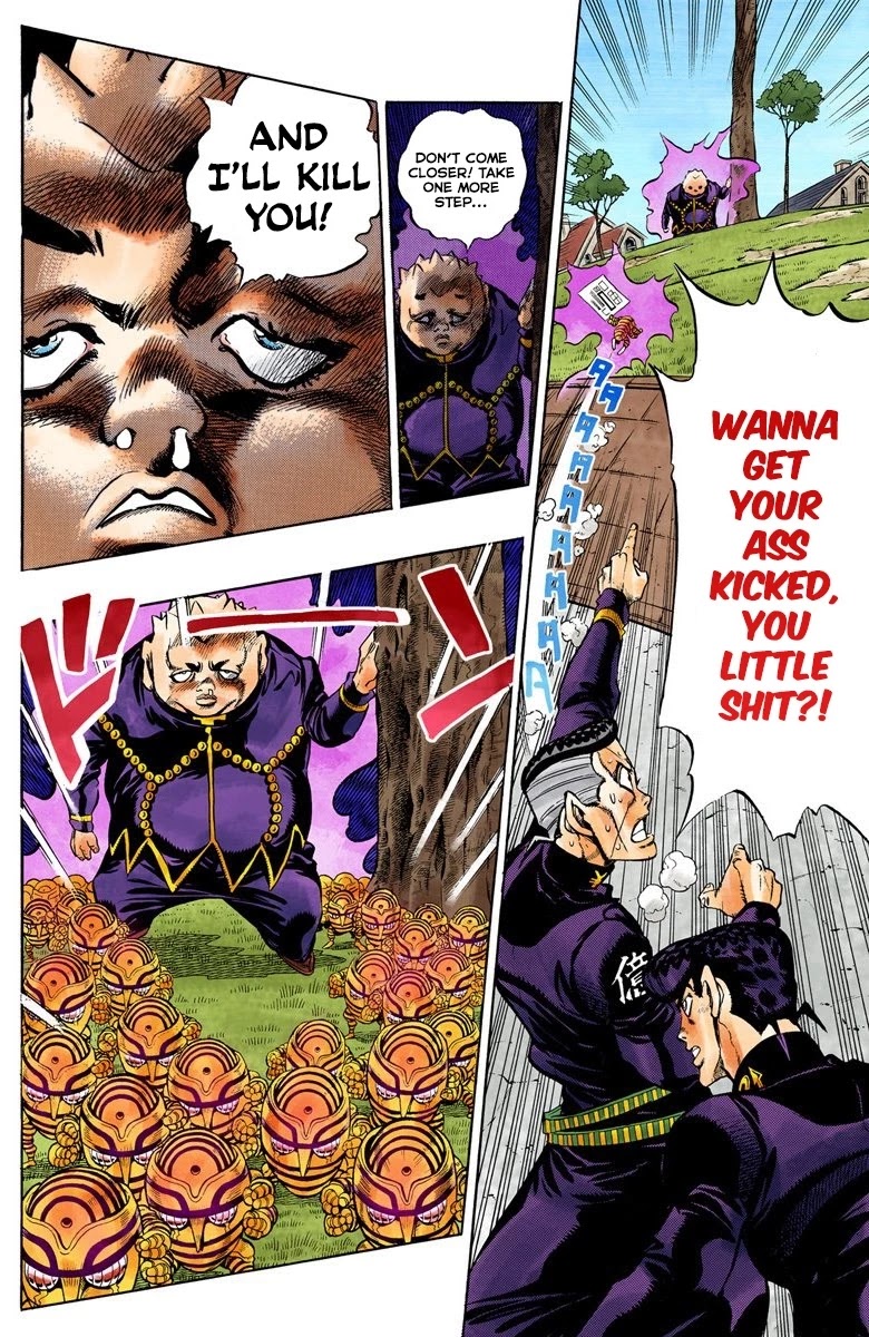 JoJo's Bizarre Adventure Part 4 - Diamond is Unbreakable (Official Colored) Chapter 74 page 13 - Chapter 74: Shigeshi's Harvest - Part 5