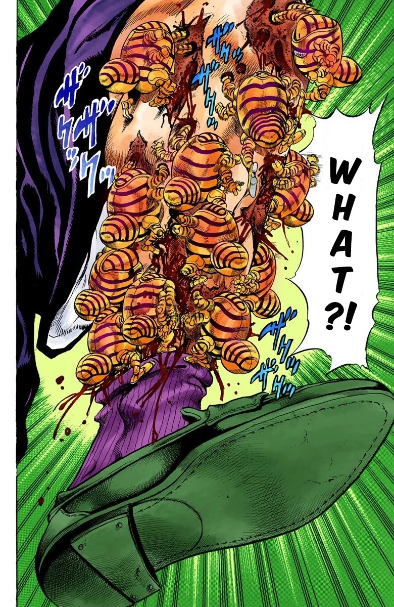JoJo's Bizarre Adventure Part 4 - Diamond is Unbreakable (Official Colored) Chapter 74 page 17 - Chapter 74: Shigeshi's Harvest - Part 5