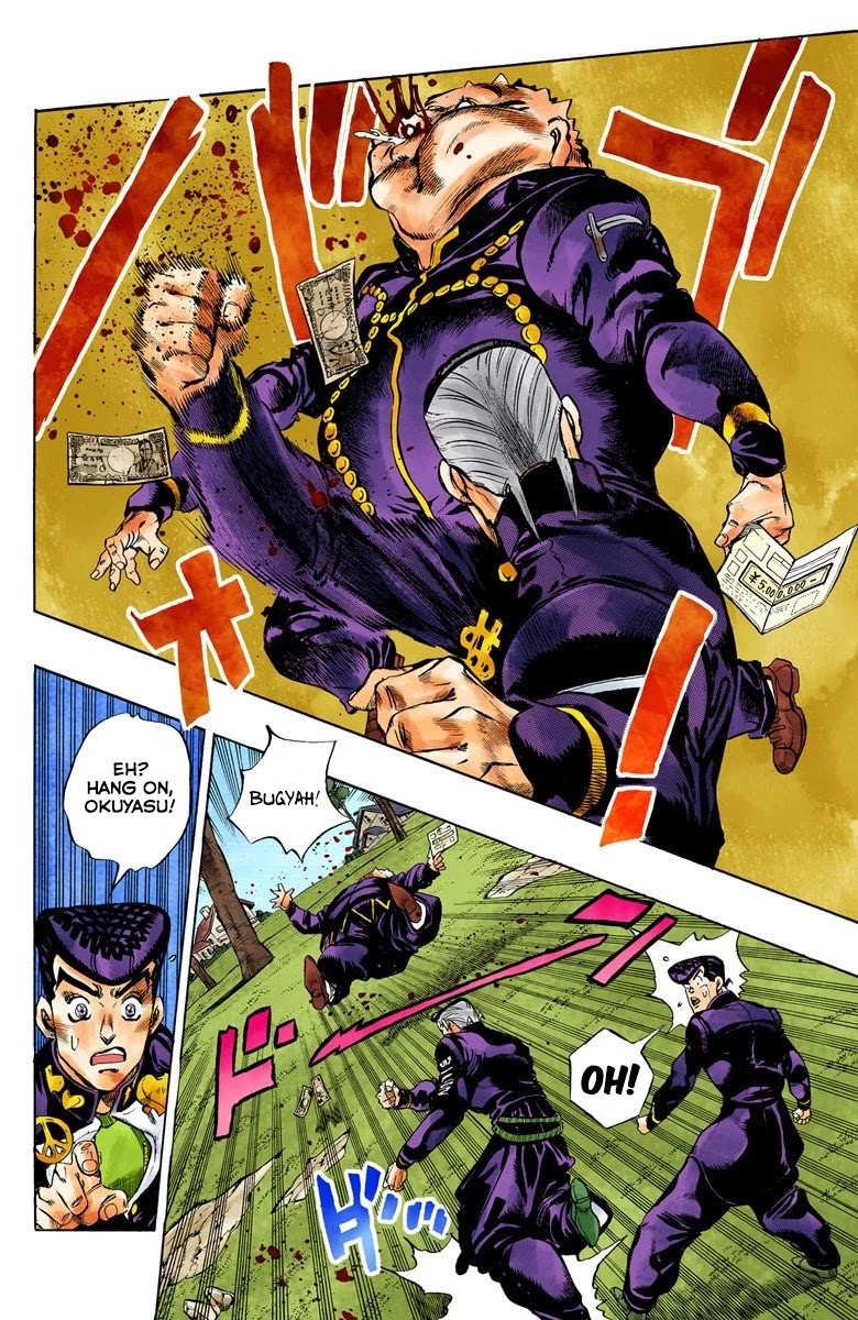 JoJo's Bizarre Adventure Part 4 - Diamond is Unbreakable (Official Colored) Chapter 74 page 5 - Chapter 74: Shigeshi's Harvest - Part 5