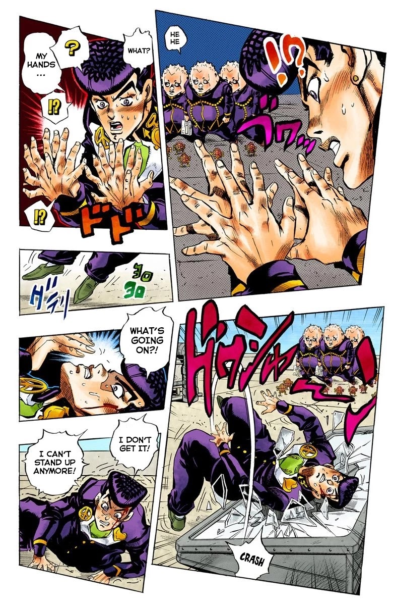 JoJo's Bizarre Adventure Part 4 - Diamond is Unbreakable (Official Colored) Chapter 75 page 13 - Chapter 75: Shigeshi's Harvest - Part 6