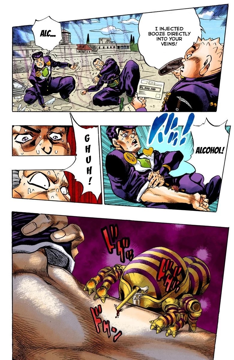 JoJo's Bizarre Adventure Part 4 - Diamond is Unbreakable (Official Colored) Chapter 75 page 15 - Chapter 75: Shigeshi's Harvest - Part 6