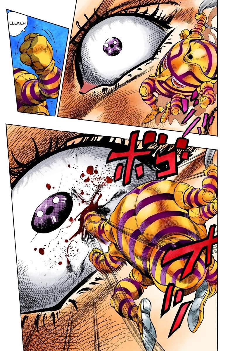 JoJo's Bizarre Adventure Part 4 - Diamond is Unbreakable (Official Colored) Chapter 75 page 18 - Chapter 75: Shigeshi's Harvest - Part 6