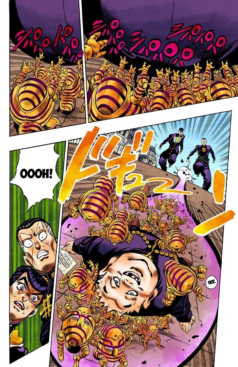 JoJo's Bizarre Adventure Part 4 - Diamond is Unbreakable (Official Colored) Chapter 75 page 5 - Chapter 75: Shigeshi's Harvest - Part 6