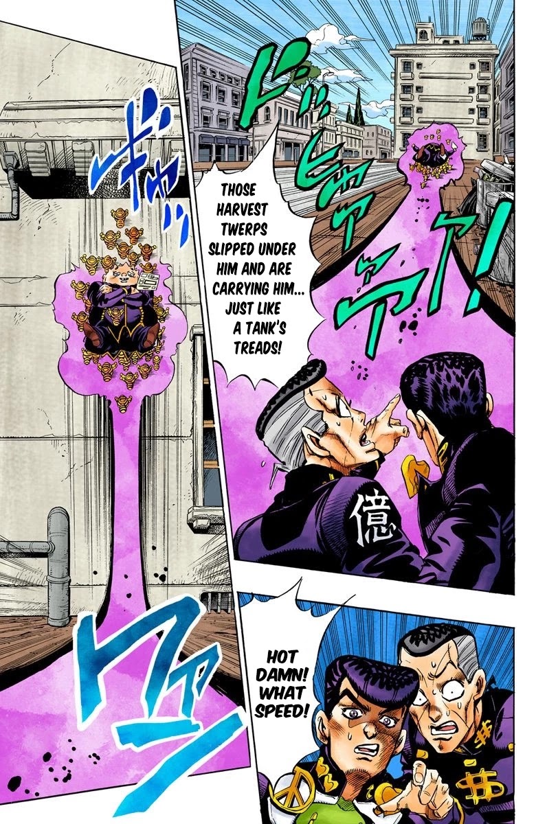 JoJo's Bizarre Adventure Part 4 - Diamond is Unbreakable (Official Colored) Chapter 75 page 6 - Chapter 75: Shigeshi's Harvest - Part 6