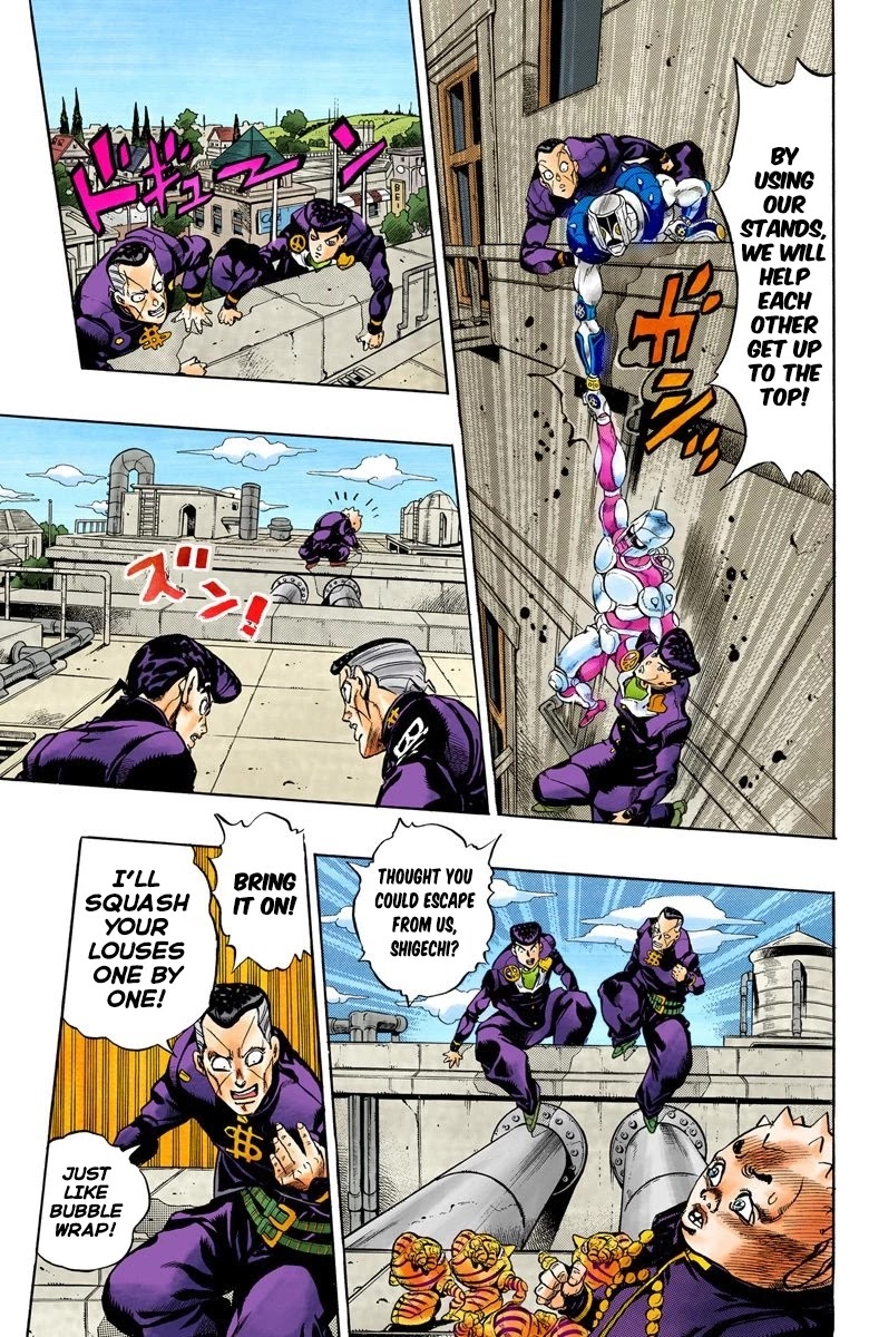 JoJo's Bizarre Adventure Part 4 - Diamond is Unbreakable (Official Colored) Chapter 75 page 8 - Chapter 75: Shigeshi's Harvest - Part 6