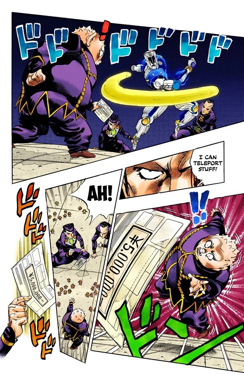 JoJo's Bizarre Adventure Part 4 - Diamond is Unbreakable (Official Colored) Chapter 76 page 11 - Chapter 76: Shigeshi's Harvest - Part 7