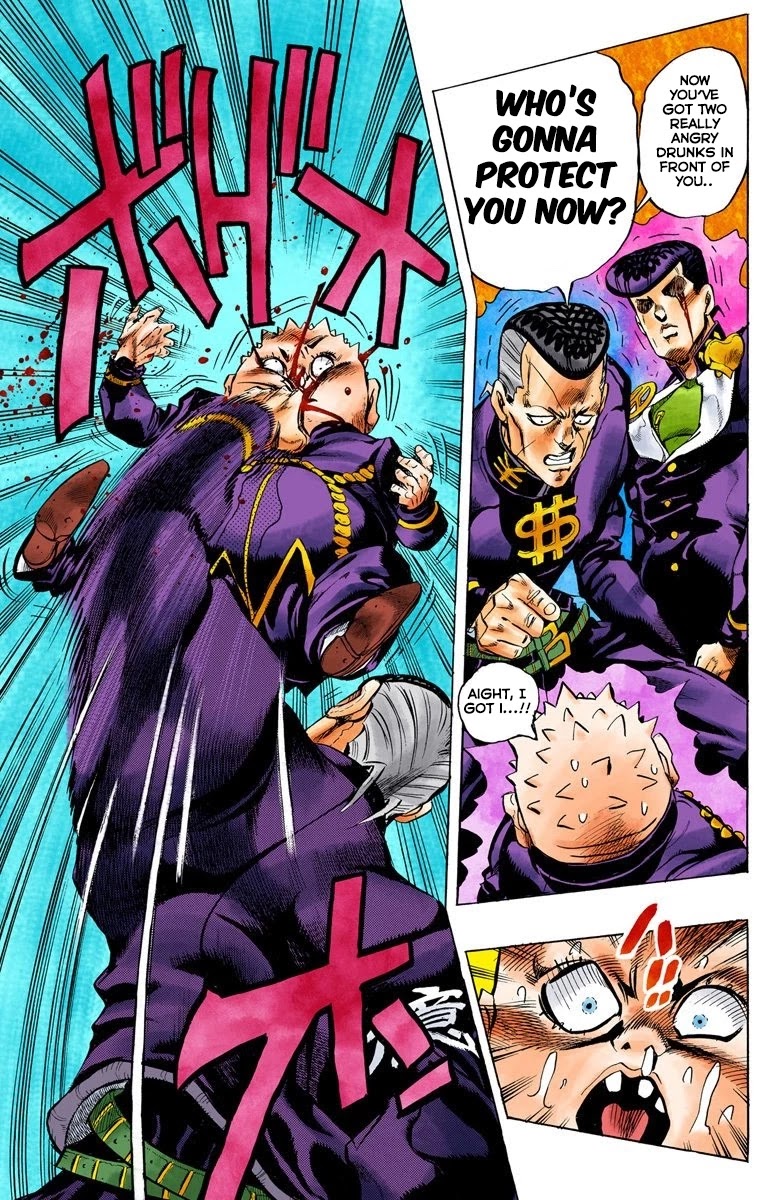 JoJo's Bizarre Adventure Part 4 - Diamond is Unbreakable (Official Colored) Chapter 76 page 16 - Chapter 76: Shigeshi's Harvest - Part 7