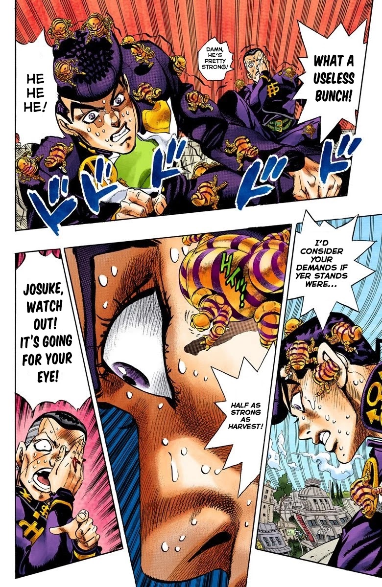 JoJo's Bizarre Adventure Part 4 - Diamond is Unbreakable (Official Colored) Chapter 76 page 3 - Chapter 76: Shigeshi's Harvest - Part 7