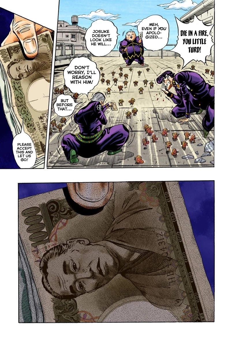 JoJo's Bizarre Adventure Part 4 - Diamond is Unbreakable (Official Colored) Chapter 76 page 6 - Chapter 76: Shigeshi's Harvest - Part 7