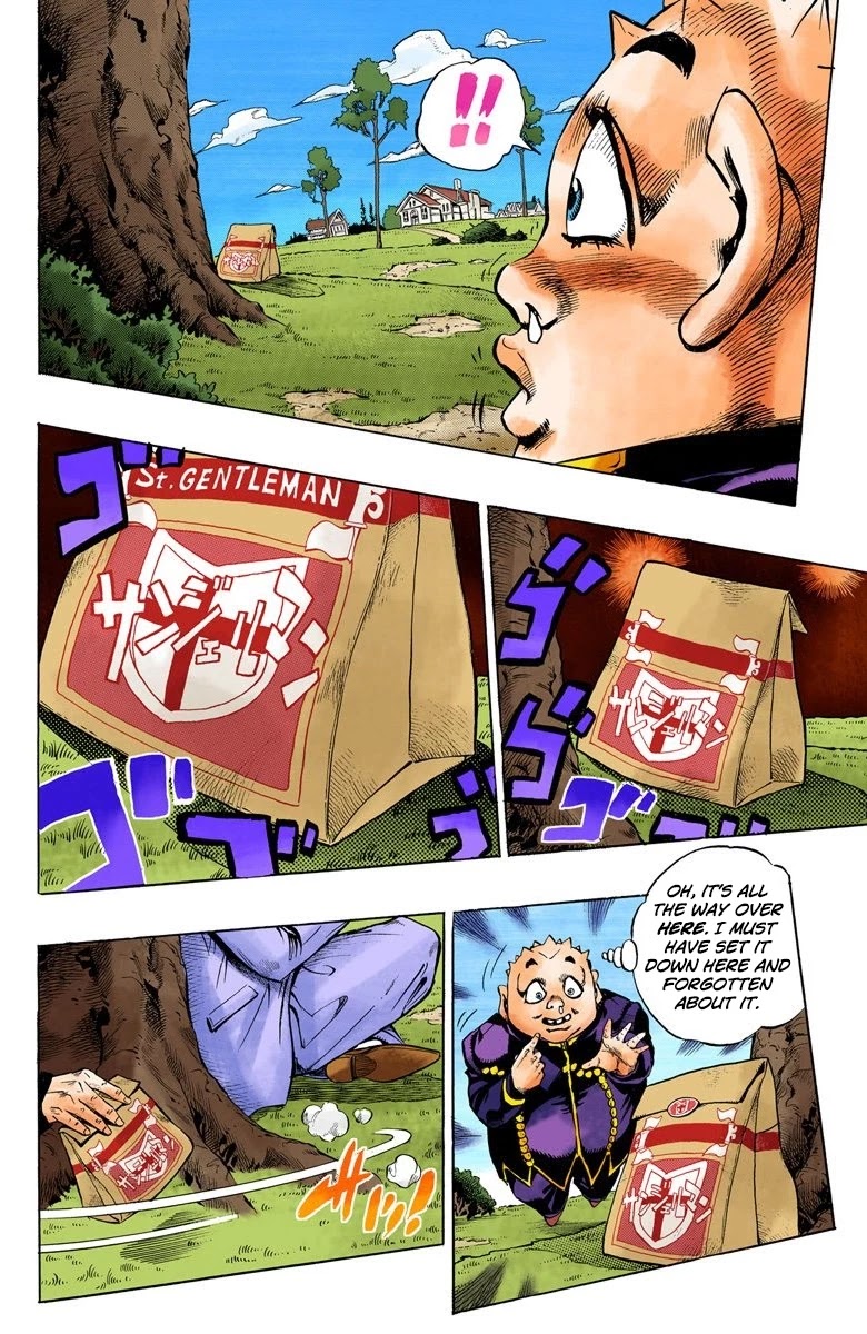 JoJo's Bizarre Adventure Part 4 - Diamond is Unbreakable (Official Colored) Chapter 77 page 18 - Chapter 77: Yoshikage Kira Just Wants a Quiet Life - Part 1