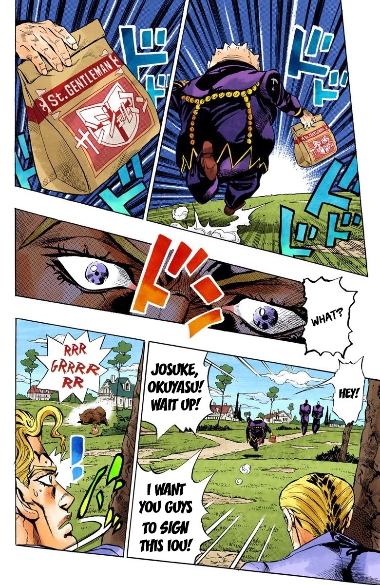 JoJo's Bizarre Adventure Part 4 - Diamond is Unbreakable (Official Colored) Chapter 77 page 20 - Chapter 77: Yoshikage Kira Just Wants a Quiet Life - Part 1