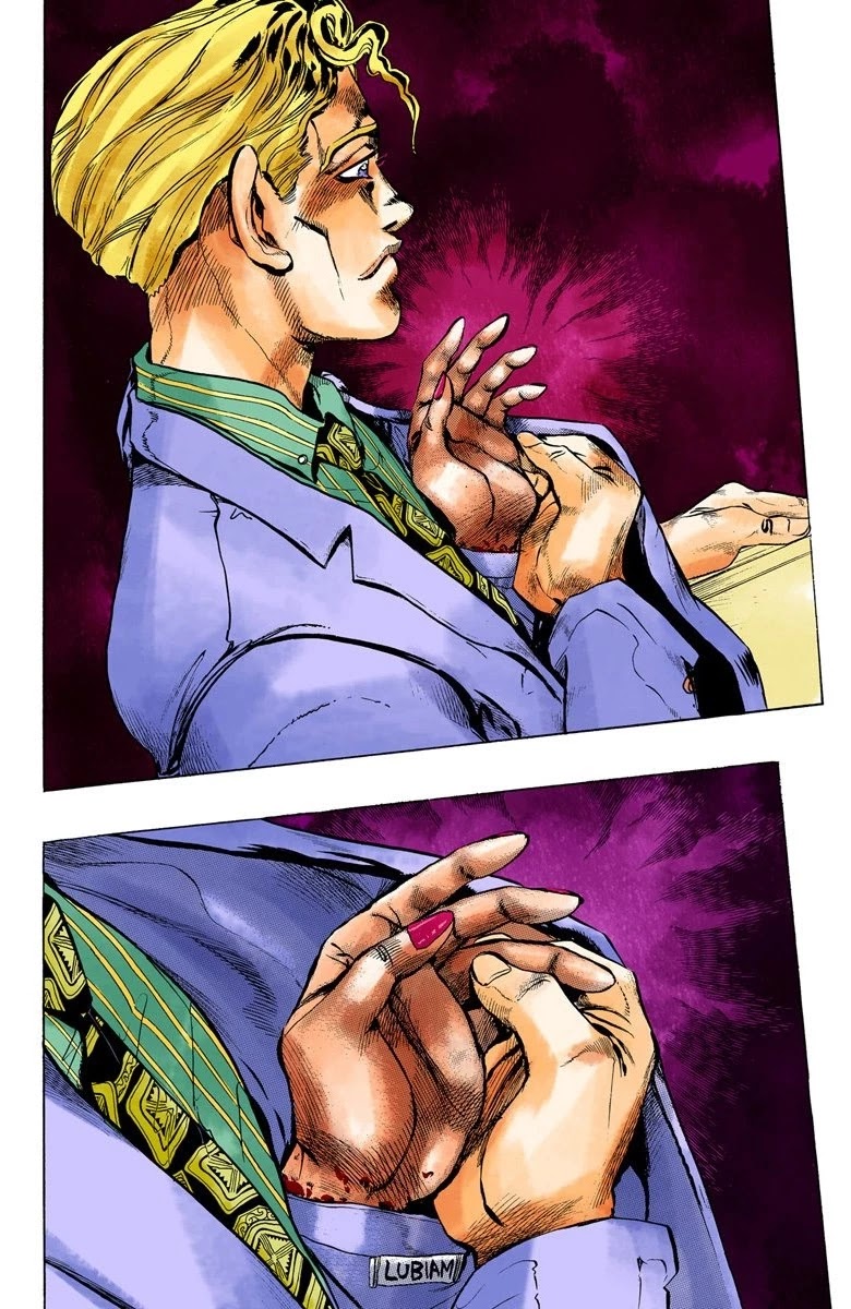 JoJo's Bizarre Adventure Part 4 - Diamond is Unbreakable (Official Colored) Chapter 77 page 8 - Chapter 77: Yoshikage Kira Just Wants a Quiet Life - Part 1