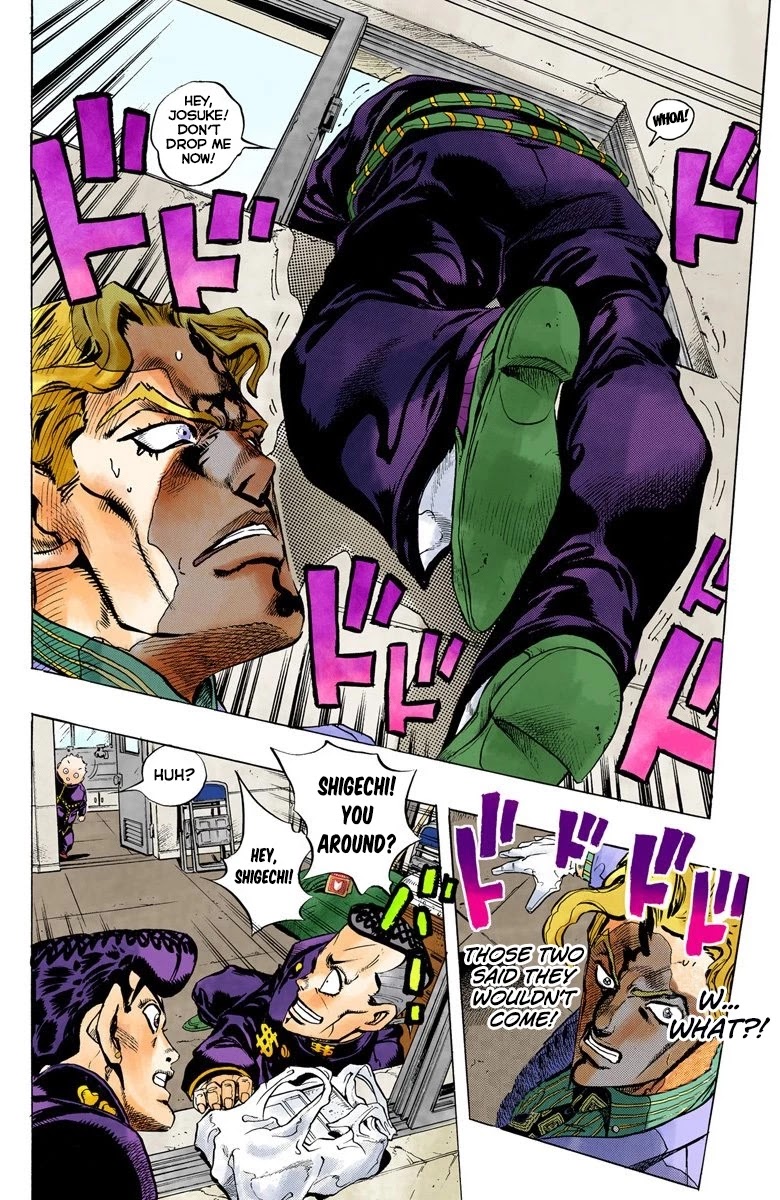 JoJo's Bizarre Adventure Part 4 - Diamond is Unbreakable (Official Colored) Chapter 78 page 13 - Chapter 78: Yoshikage Kira Just Wants a Quiet Life - Part 2