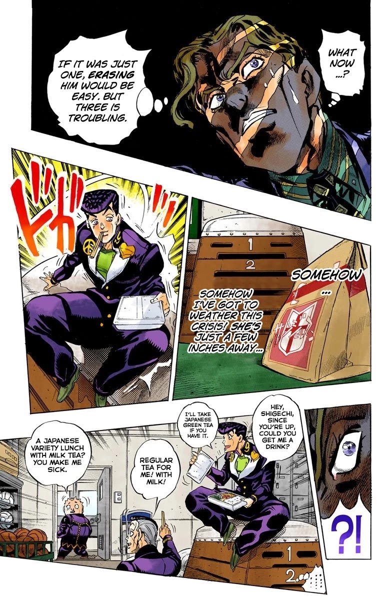 JoJo's Bizarre Adventure Part 4 - Diamond is Unbreakable (Official Colored) Chapter 78 page 16 - Chapter 78: Yoshikage Kira Just Wants a Quiet Life - Part 2