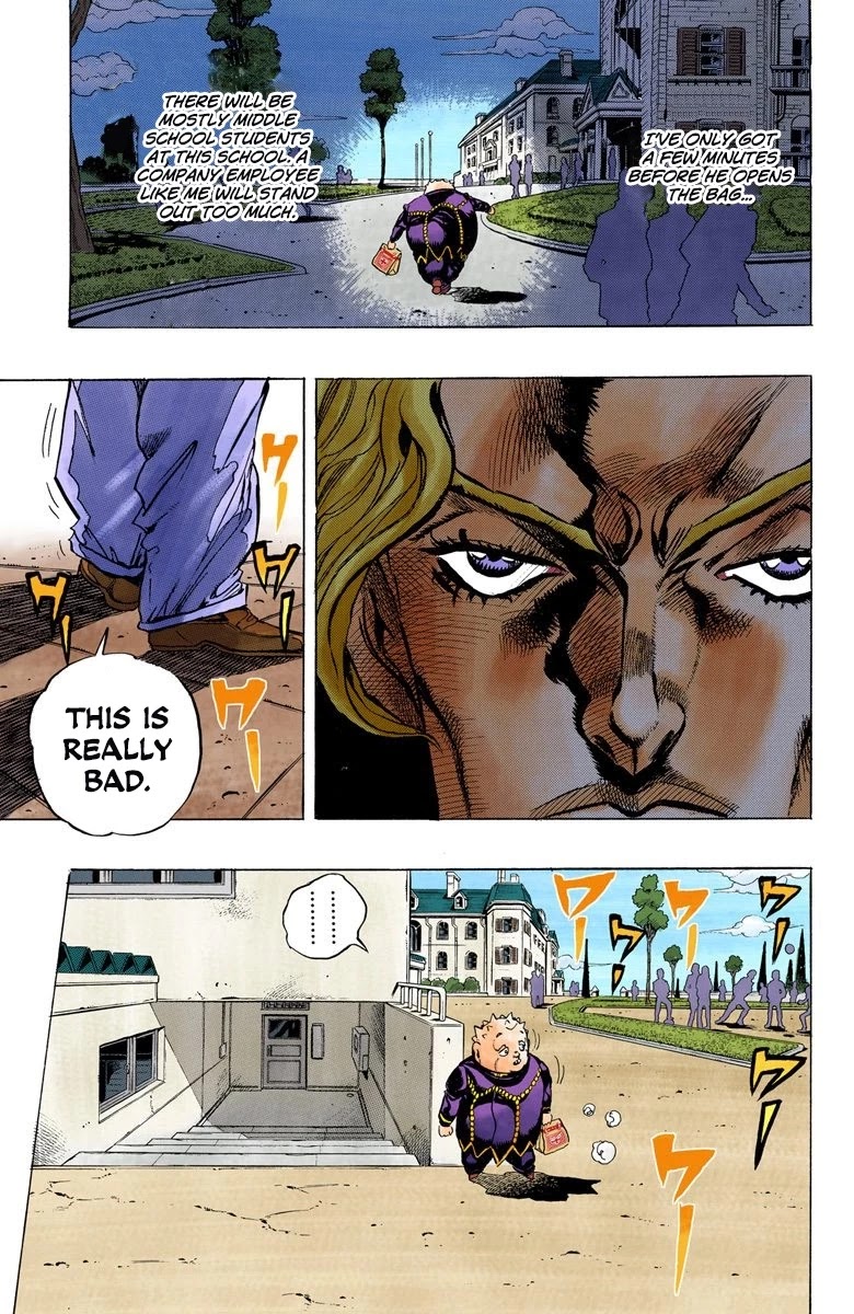 JoJo's Bizarre Adventure Part 4 - Diamond is Unbreakable (Official Colored) Chapter 78 page 8 - Chapter 78: Yoshikage Kira Just Wants a Quiet Life - Part 2