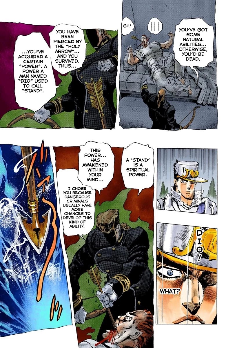 JoJo's Bizarre Adventure Part 4 - Diamond is Unbreakable (Official Colored) Chapter 8 page 10 - Chapter 8: Josuke Higashikata Meets Angelo! - Part 5