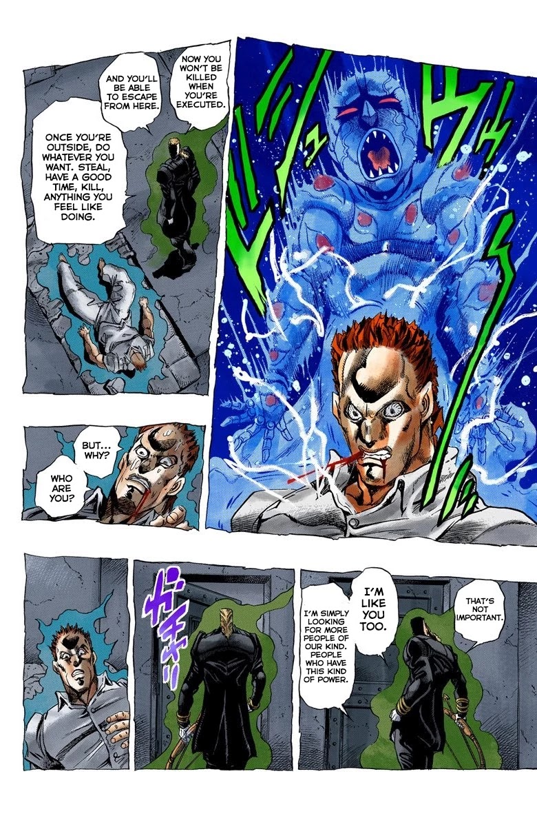 JoJo's Bizarre Adventure Part 4 - Diamond is Unbreakable (Official Colored) Chapter 8 page 11 - Chapter 8: Josuke Higashikata Meets Angelo! - Part 5