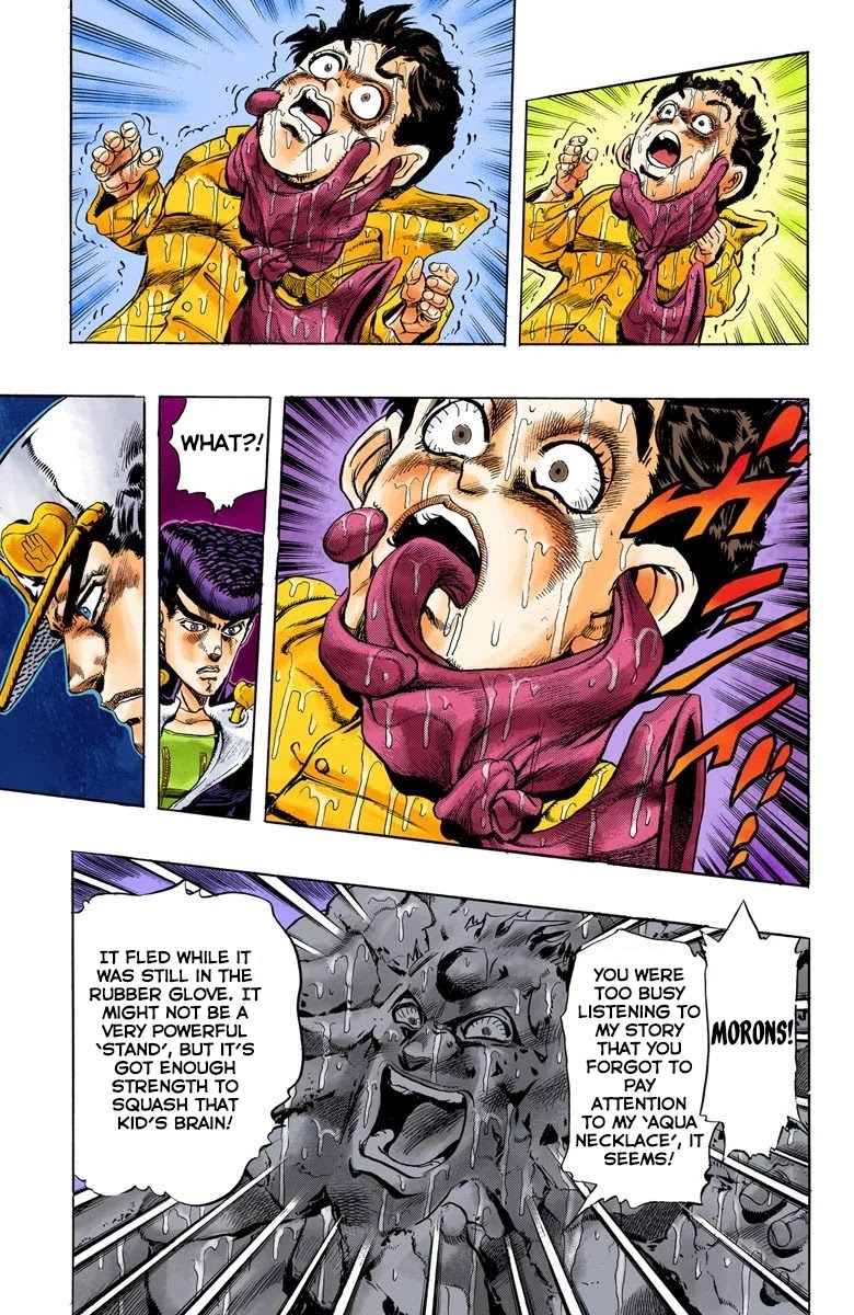 JoJo's Bizarre Adventure Part 4 - Diamond is Unbreakable (Official Colored) Chapter 8 page 14 - Chapter 8: Josuke Higashikata Meets Angelo! - Part 5