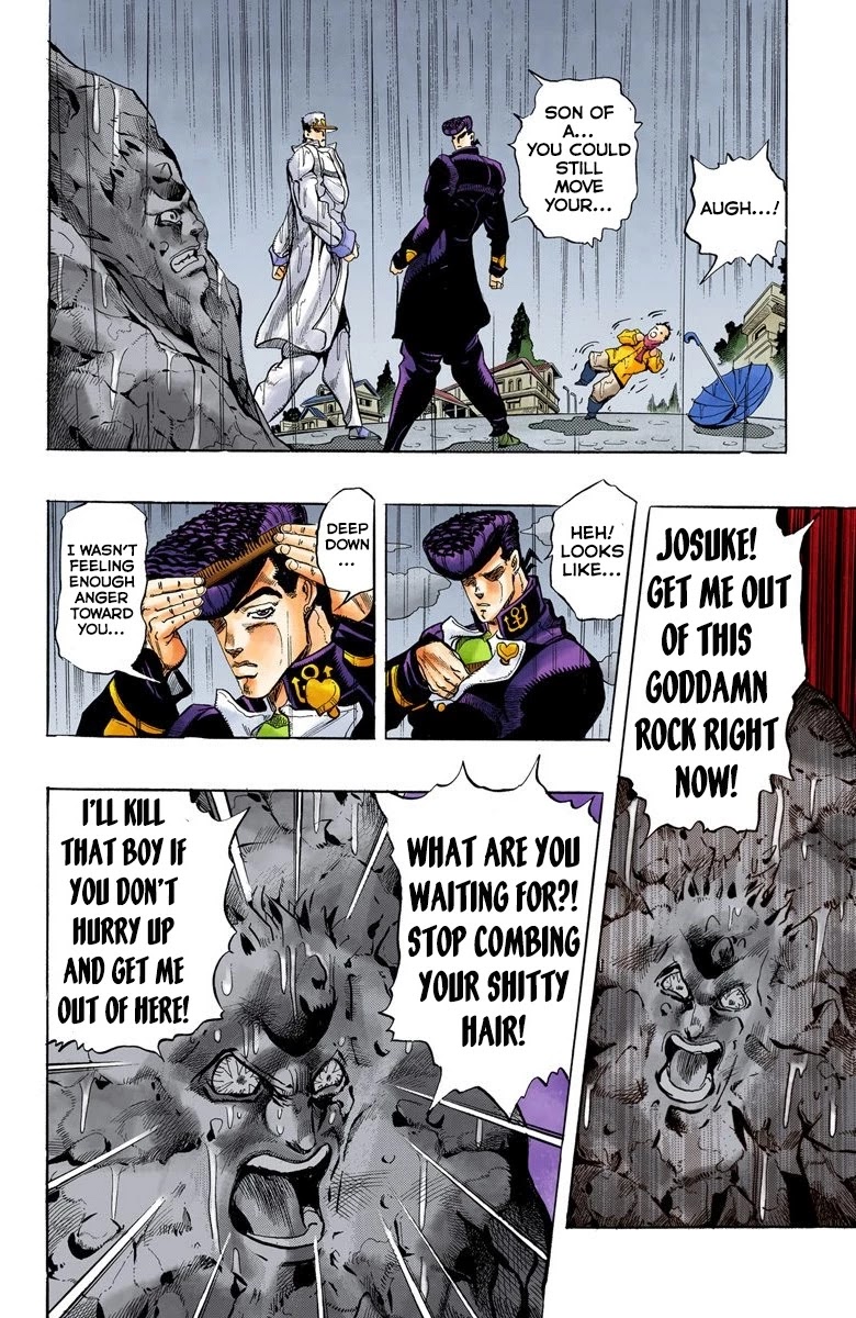 JoJo's Bizarre Adventure Part 4 - Diamond is Unbreakable (Official Colored) Chapter 8 page 15 - Chapter 8: Josuke Higashikata Meets Angelo! - Part 5