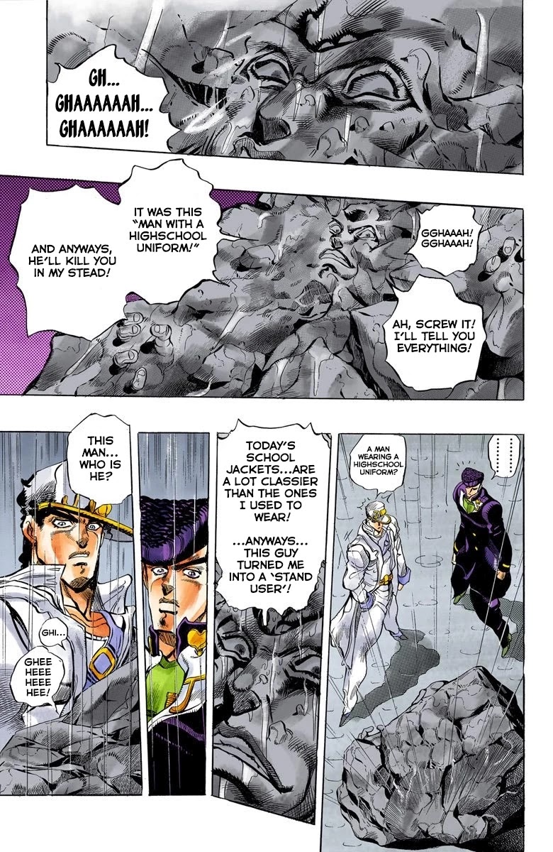 JoJo's Bizarre Adventure Part 4 - Diamond is Unbreakable (Official Colored) Chapter 8 page 4 - Chapter 8: Josuke Higashikata Meets Angelo! - Part 5